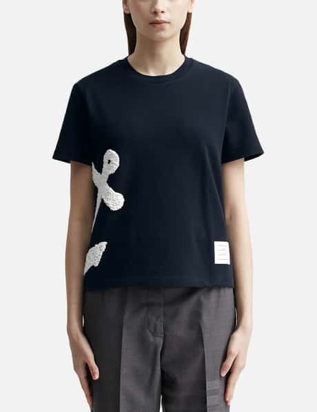 Thom Browne 앵커 부클레 티셔츠