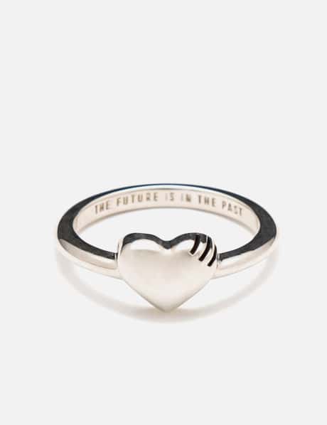 Human Made Heart Silver Ring