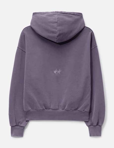 Pigment Dyed Purple Icon Hoodie view 8