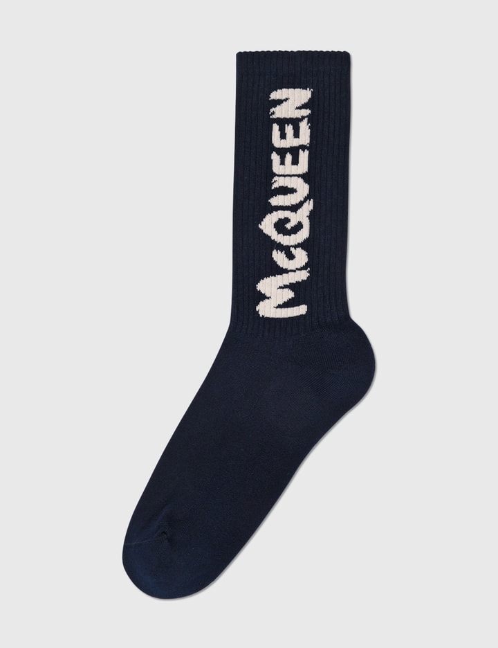 Mcqueen Graffiti Socks Placeholder Image