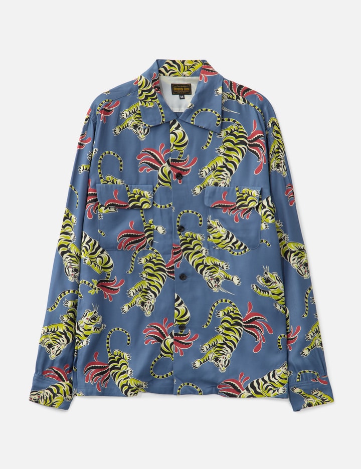 1950's Style Atomic Vintage Tiger Shirt Placeholder Image
