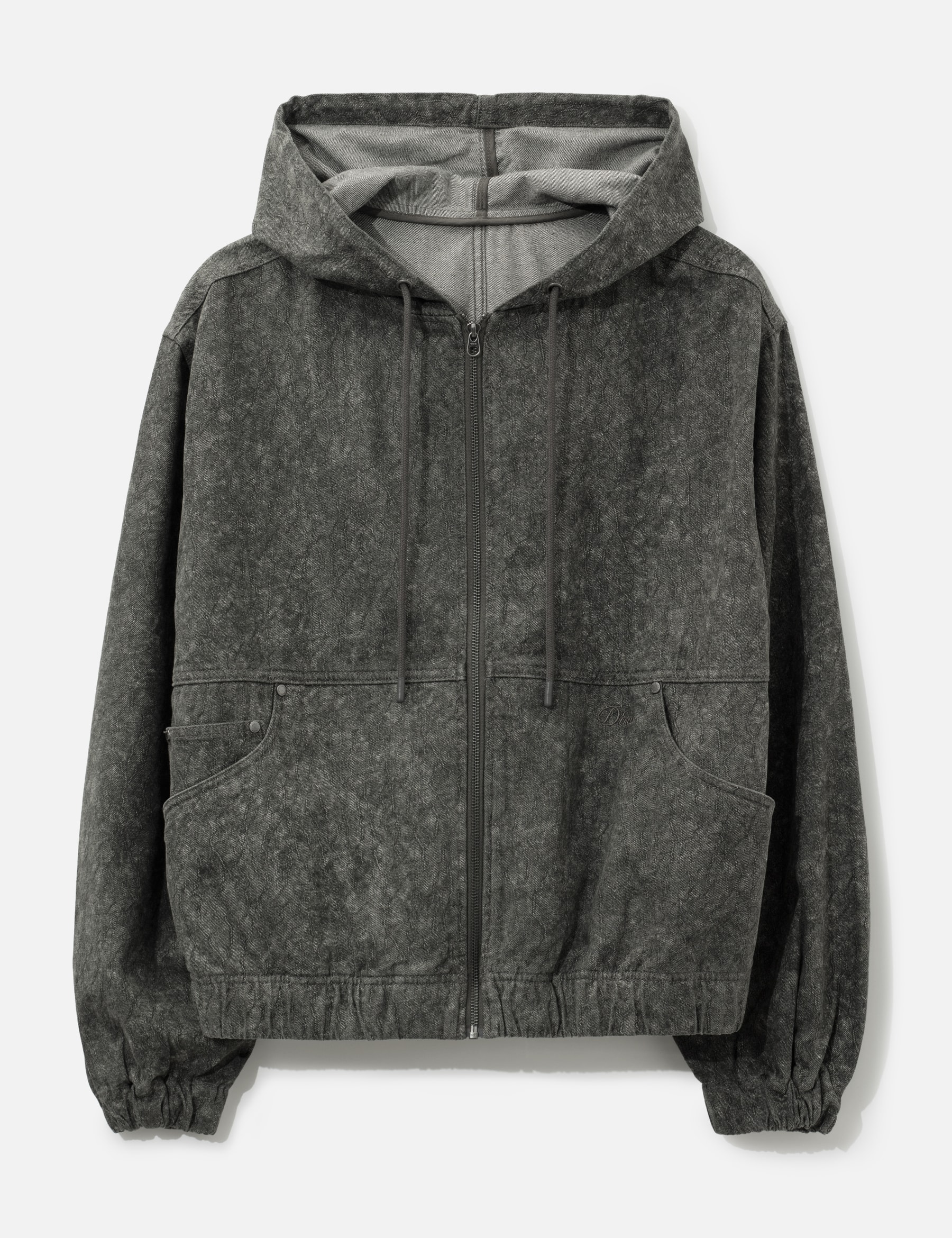 Hooded Denim Jacket view 16