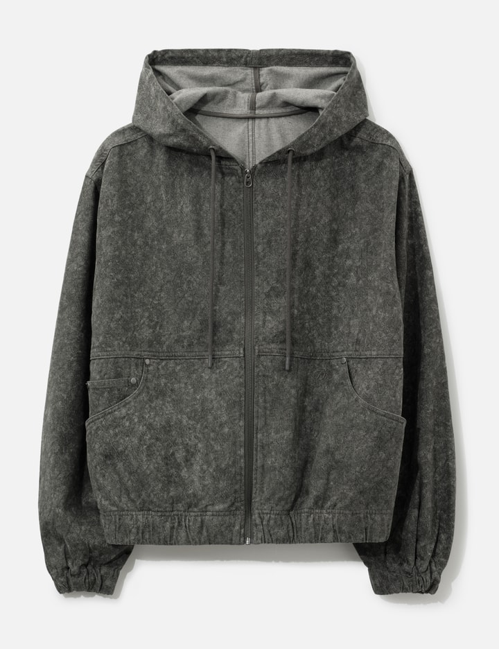 Hooded Denim Jacket