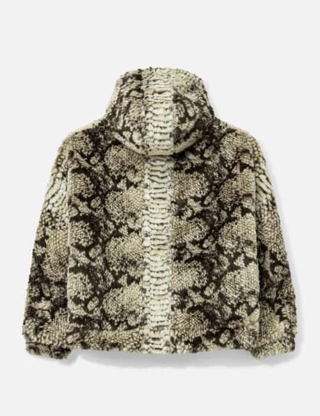 Snakes Jacket 2.0 Faux Fur Jacket With Hood view 8