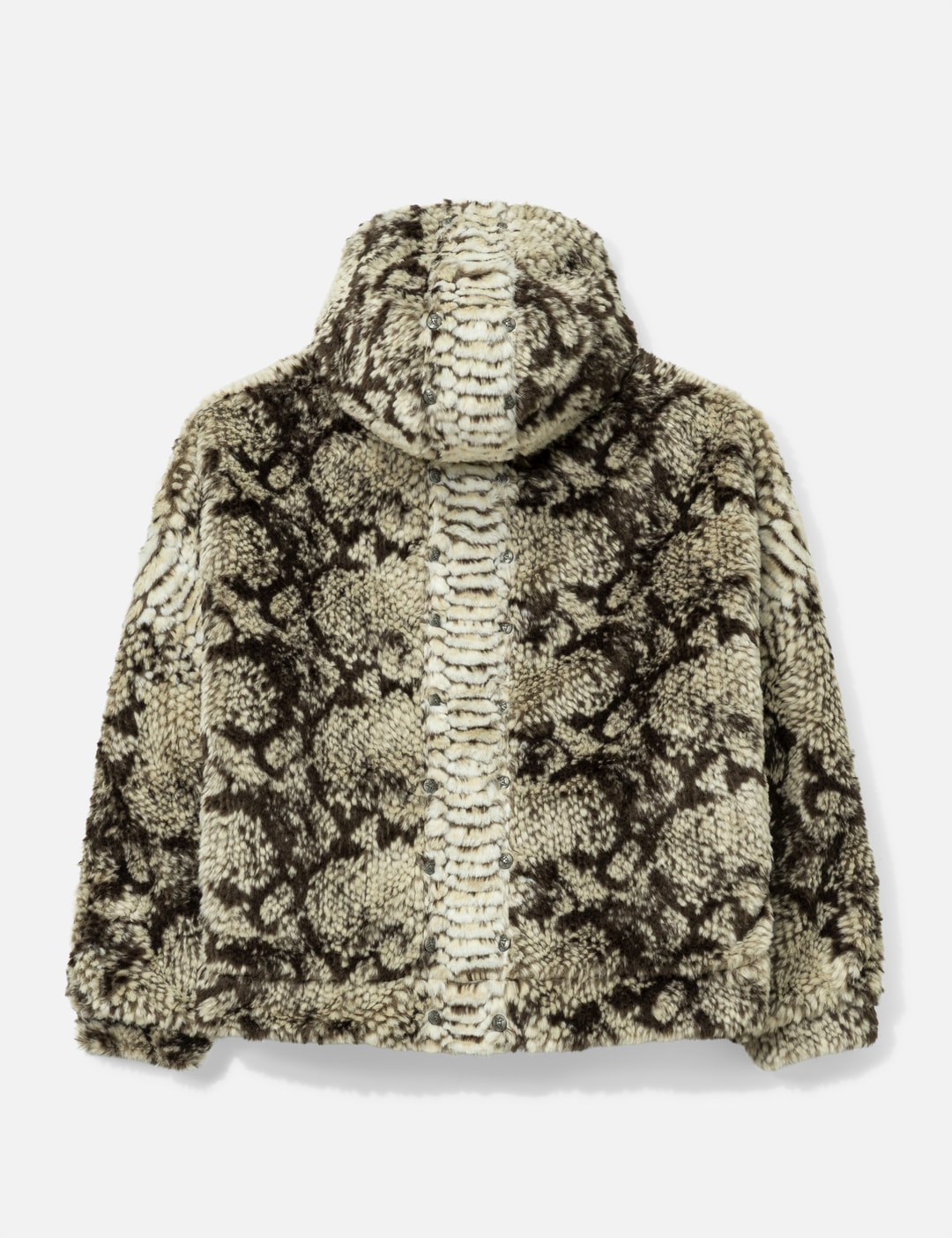 Snakes Jacket 2.0 Faux Fur Jacket With Hood view 9