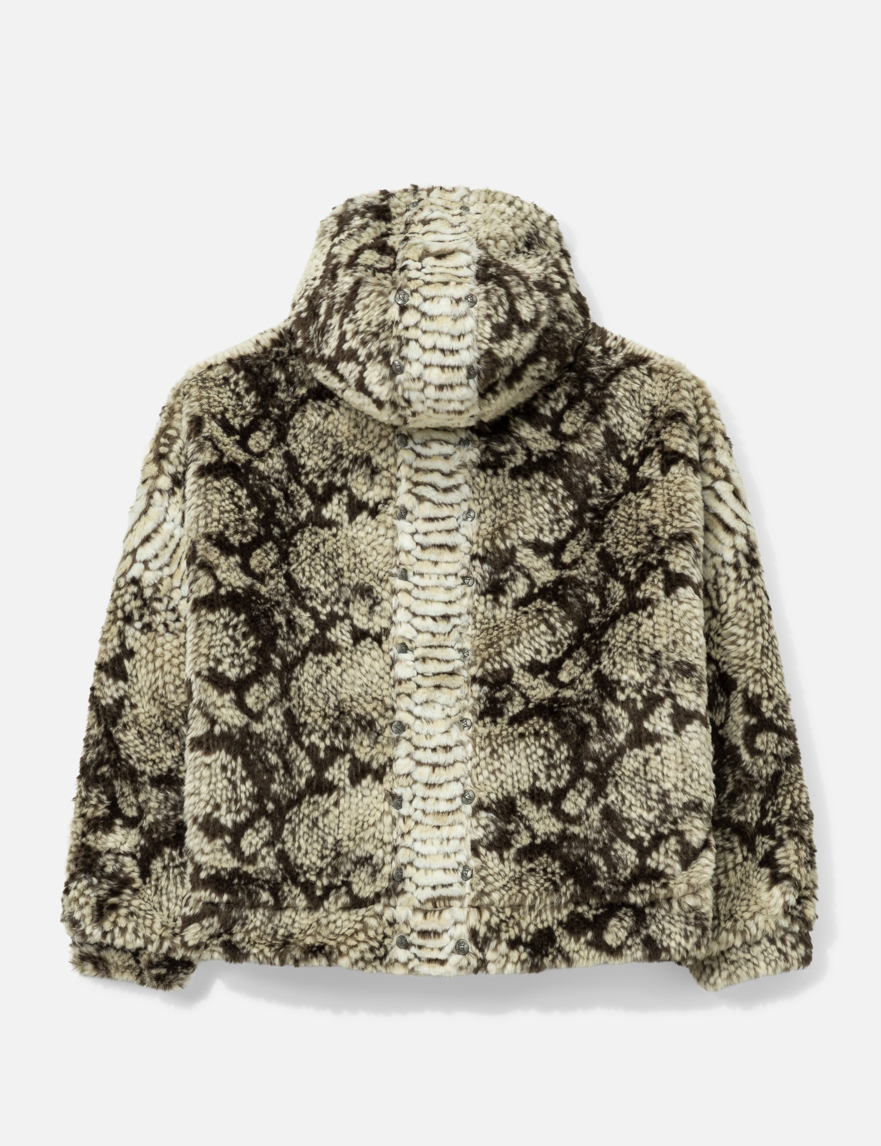 Snakes Jacket 2.0 Faux Fur Jacket With Hood view 17