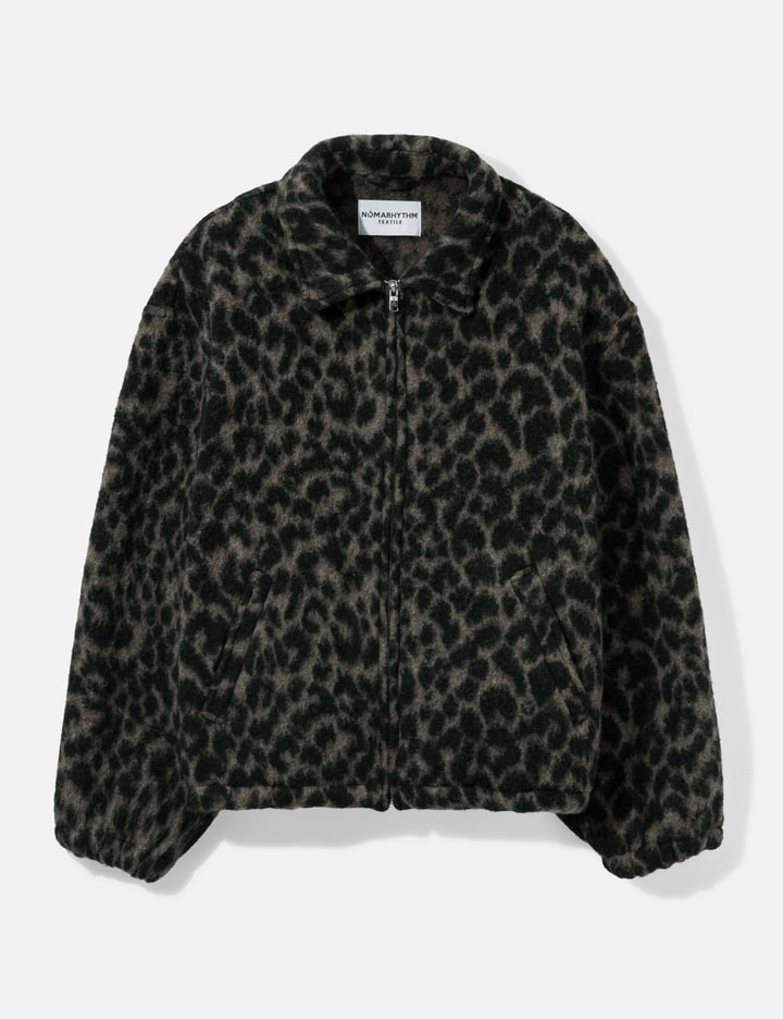 NÒMARHYTHM TEXTILE Leopard Blanket Blouson