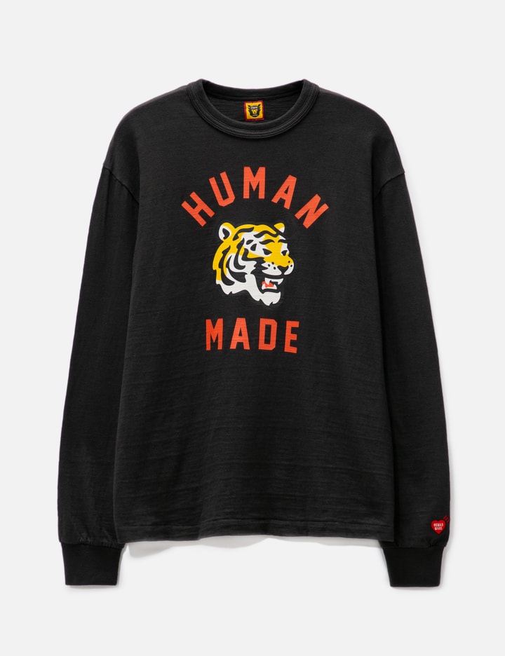 Human Made Graphic Long Sleeve T-shirt In Black
