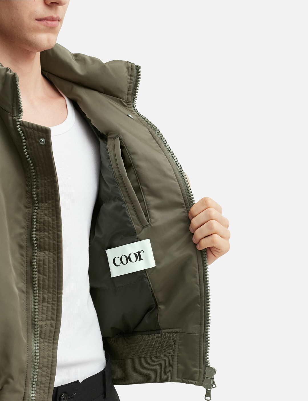 Stand Collar Neck Down Puffer view 19