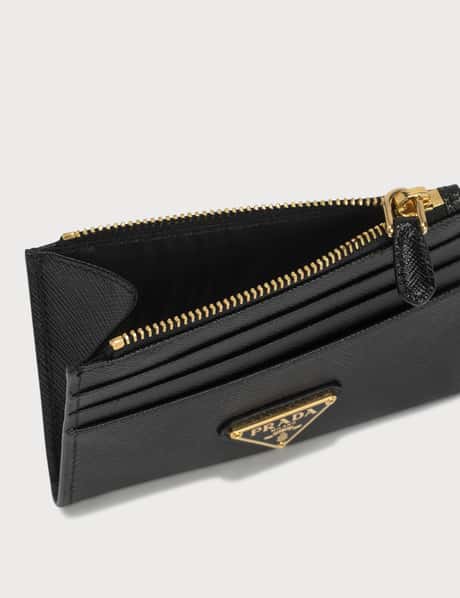Prada Saffiano Leather Credit Card Holder HBX