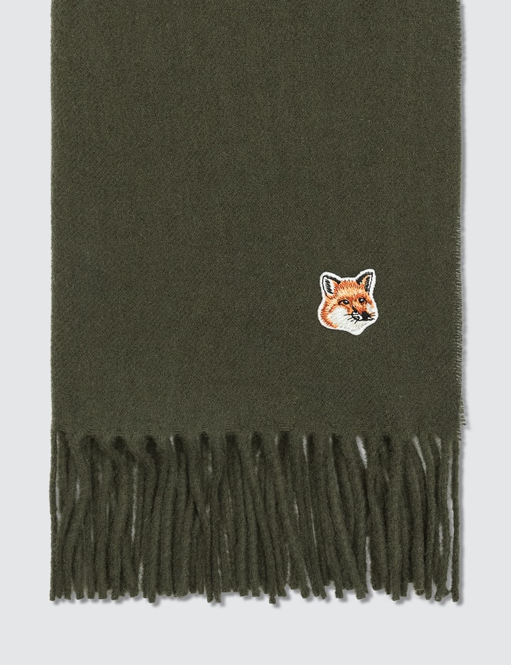 Small Fox Head Wool Scarf Placeholder Image