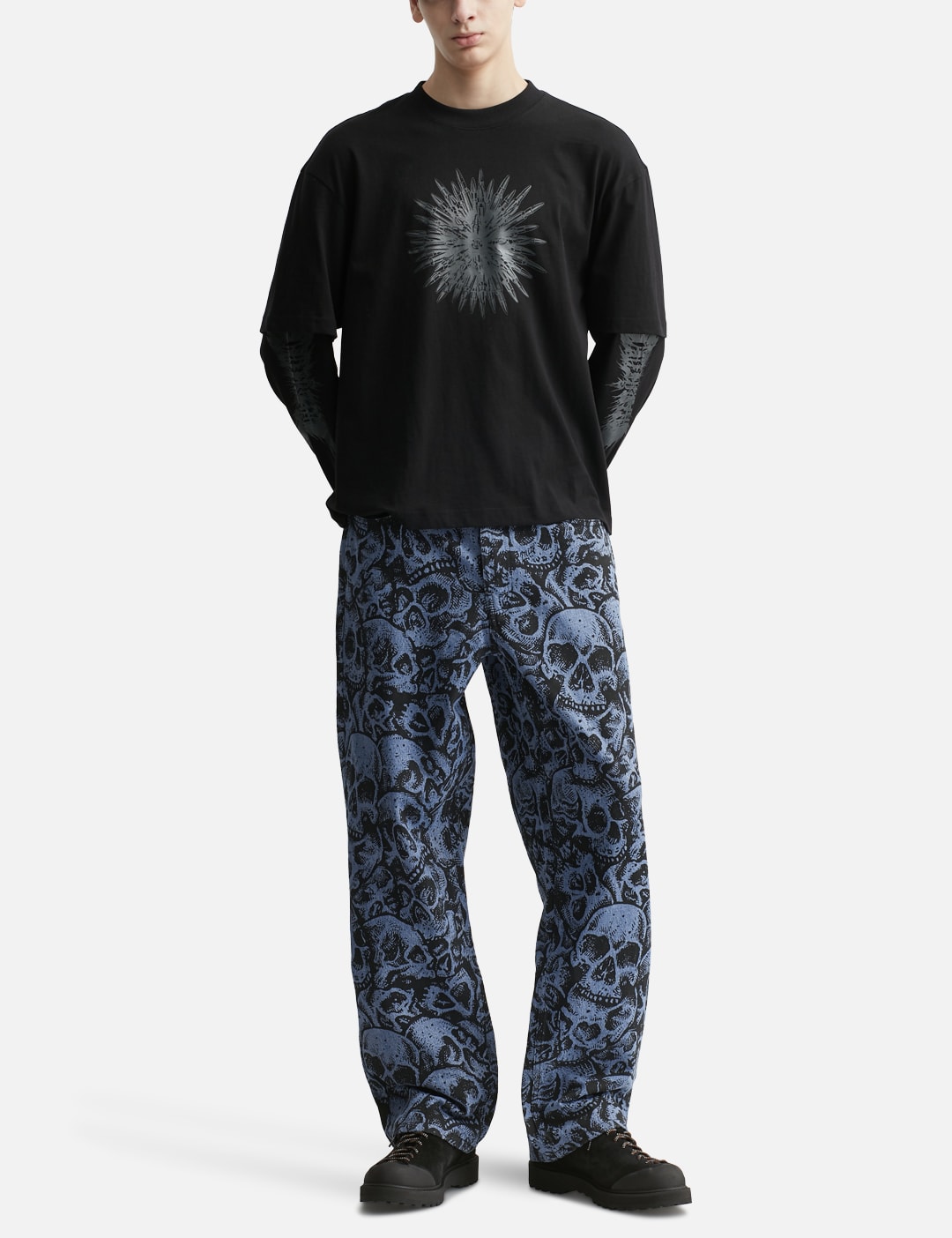 Skulls Denim Pant view 20