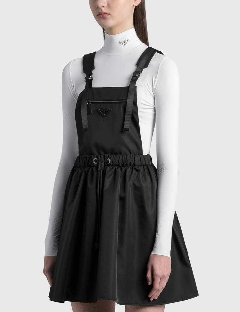 prada overall dress