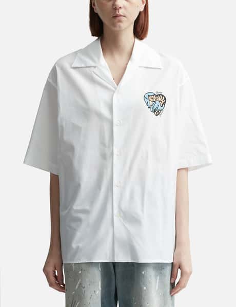 Kenzo 'KENZO JUNGLE HEART' Hawaiian Shirt