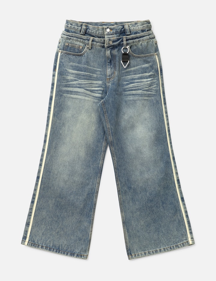 “Profile” Volume Double Waist Jeans Placeholder Image