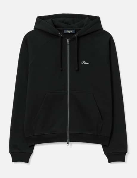 Dime Cursive Small Logo Zip Hoodie
