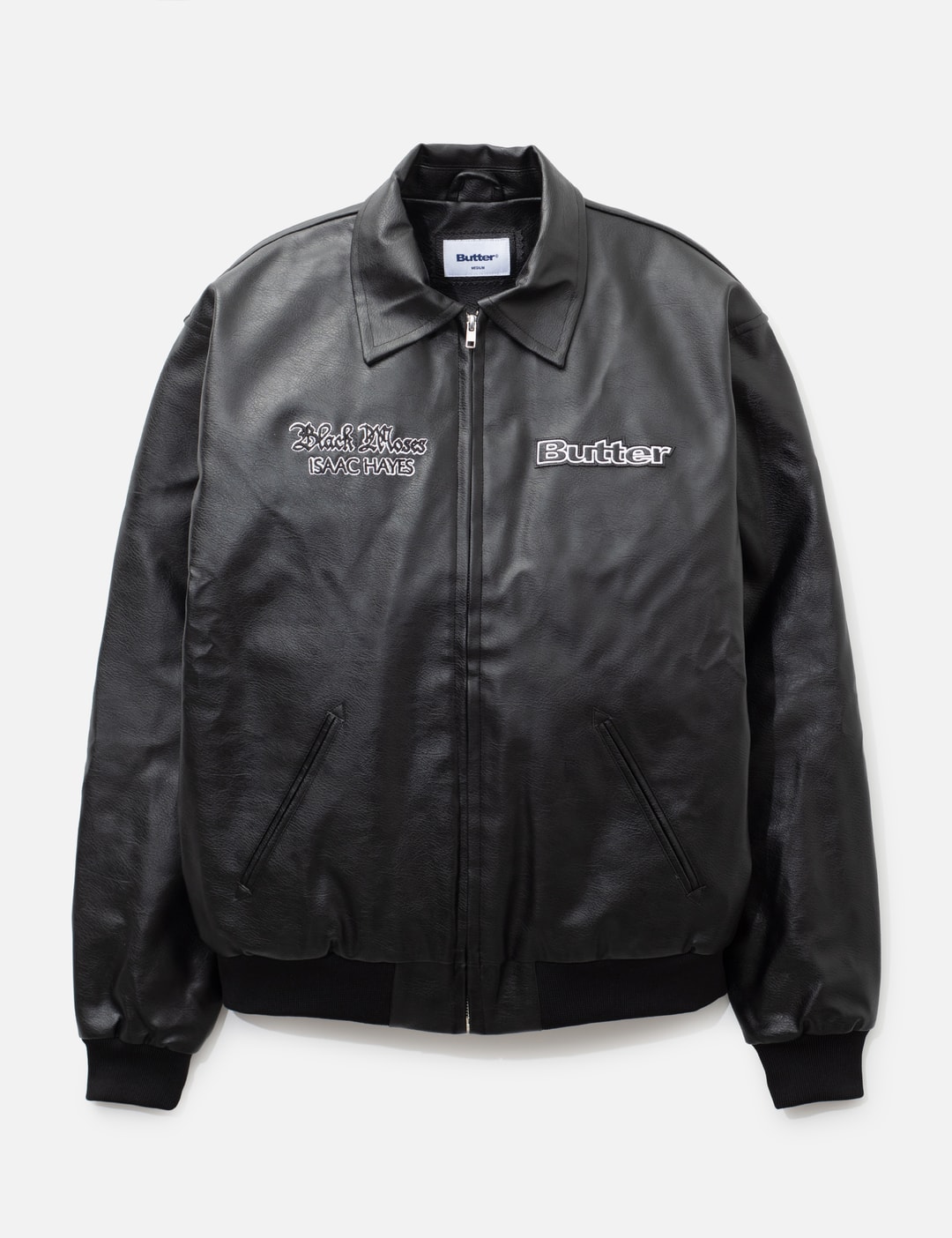 Butter Goods Isaac Hayes Bomber Jacket In Black/黑色/블랙/ブラック