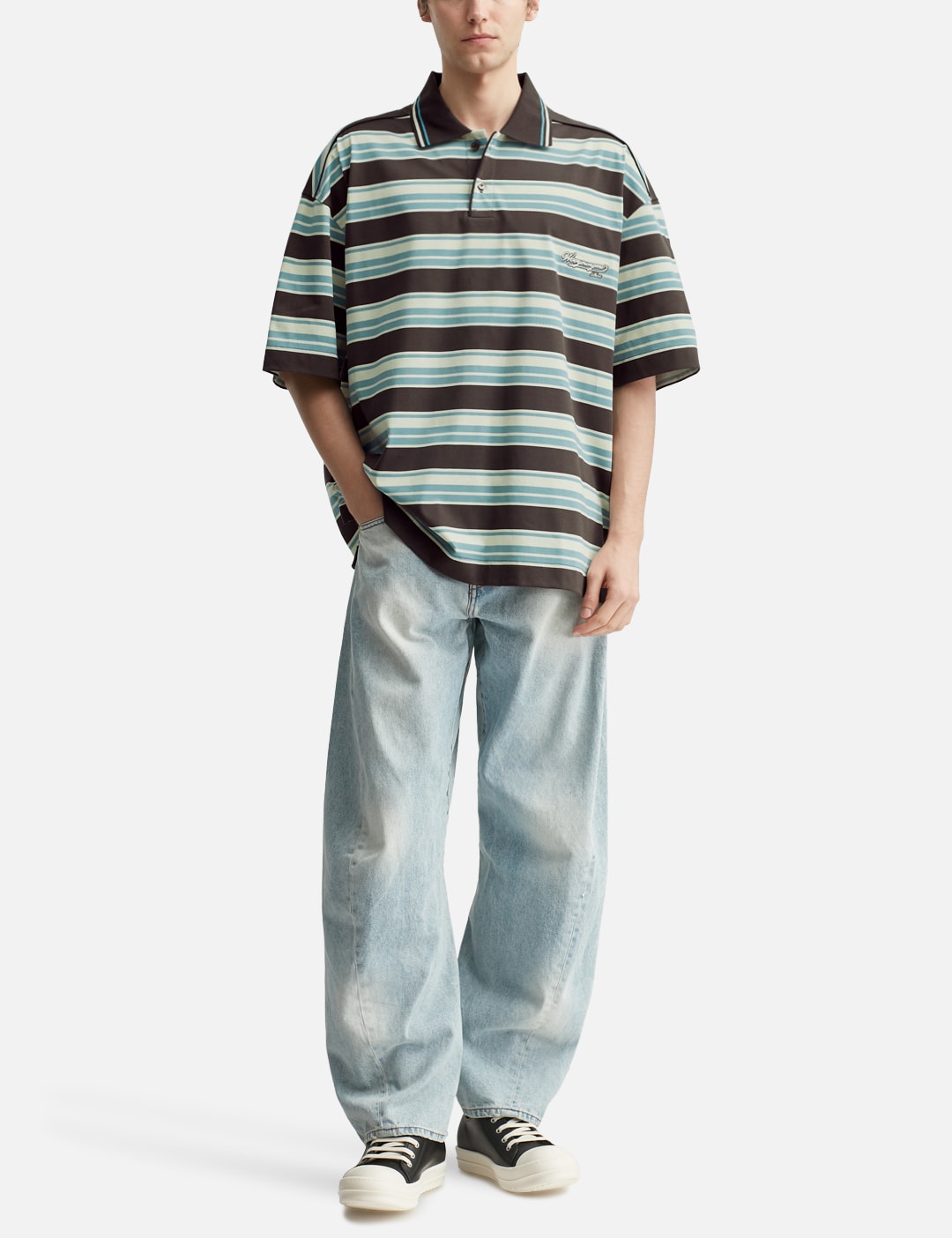 Striped Polo view 20