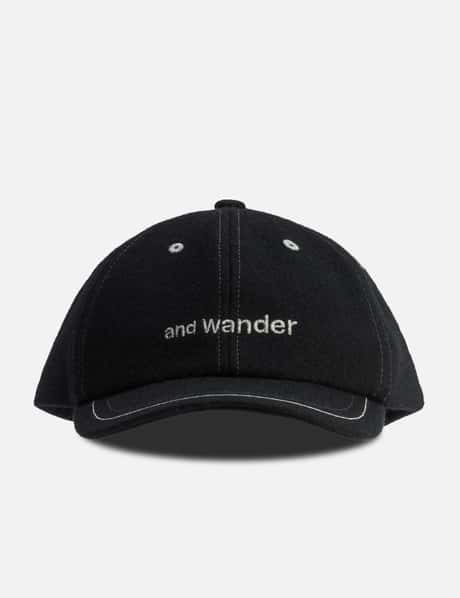 and wander Wool Melton Cap