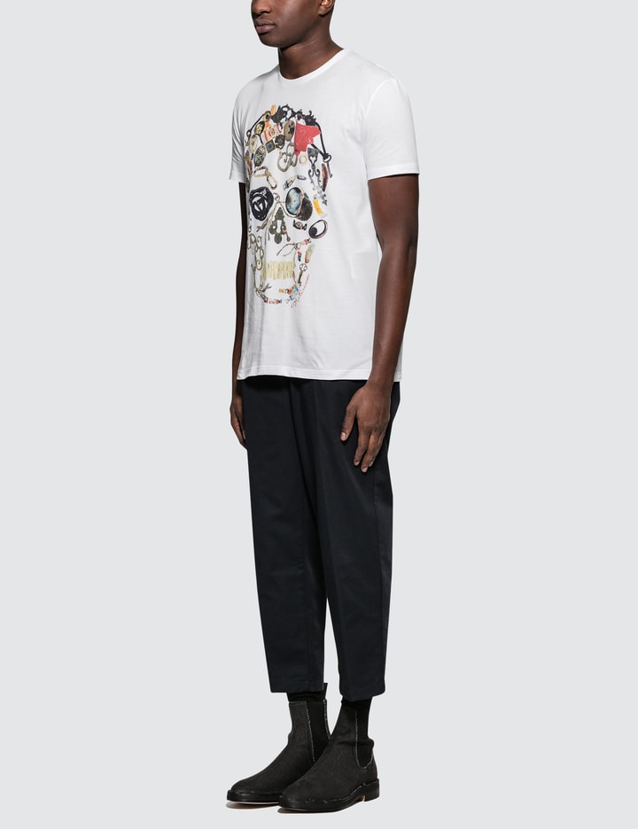 S/S T-Shirt with Big Skull Print Placeholder Image