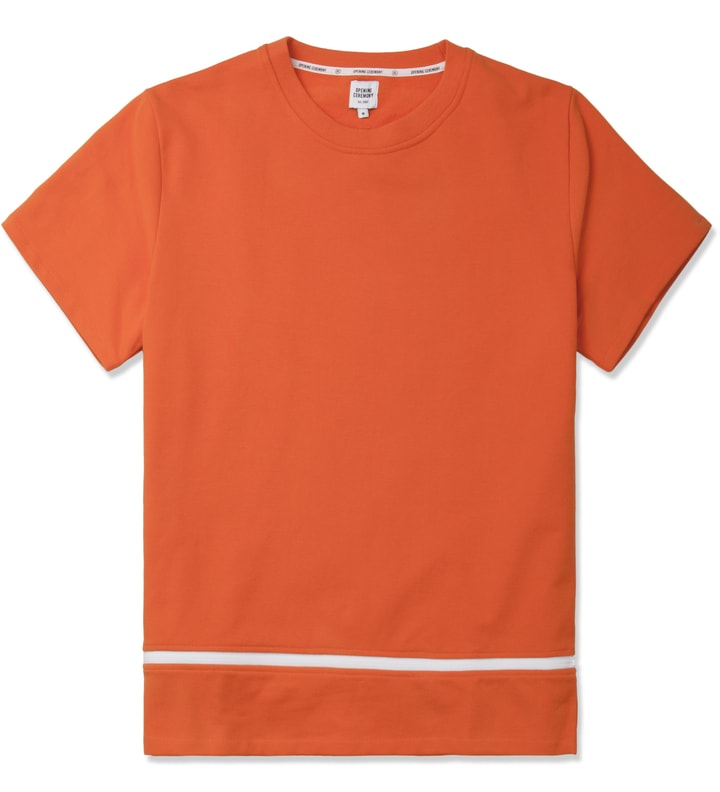 Burnt Orange Zipper Gusset T-Shirt Placeholder Image