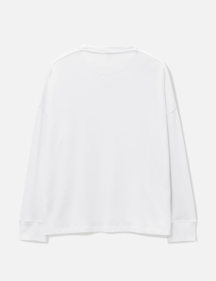 Shop Loewe Oversized Fit Long Sleeve T-shirt In White