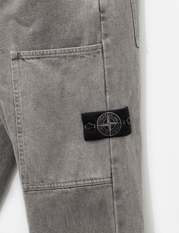 Stone Island Mineral Dyed Cotton Gabardine-TC Chino Pants With Pockets