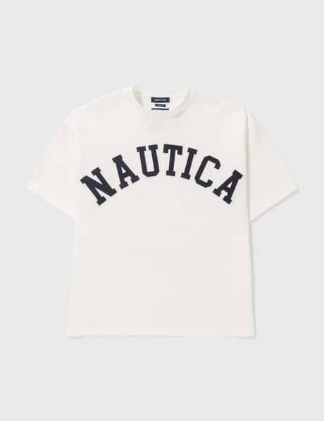 Nautica JP "Too Heavy" 아치 로고 티셔츠 -HBX LTD-