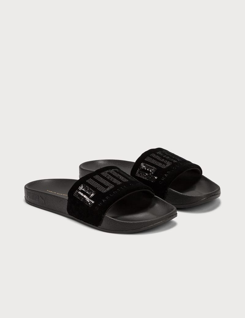 puma charlotte olympia slides