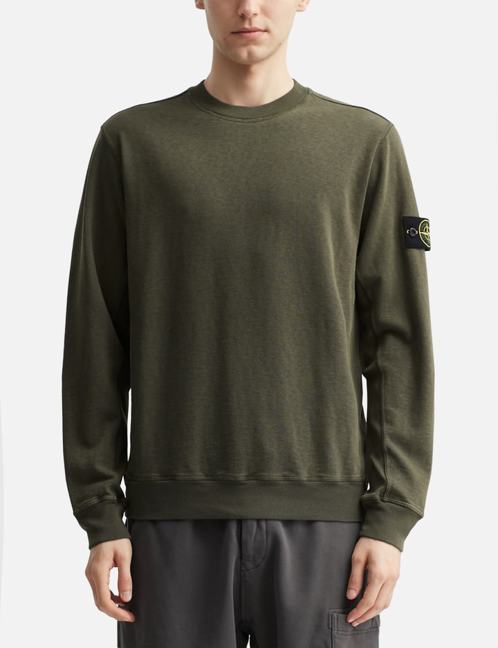 Stone Island Lightweight Wool Crew Neck Pullover Clothing