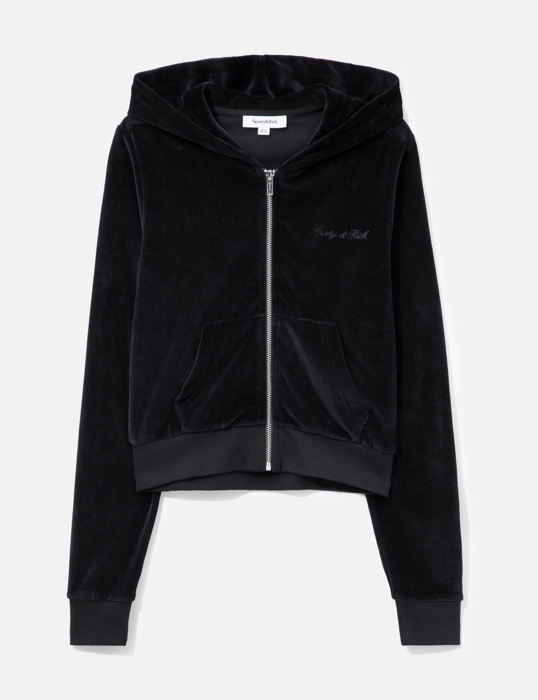 Signature Logo Krystal Zip Hoodie view 7