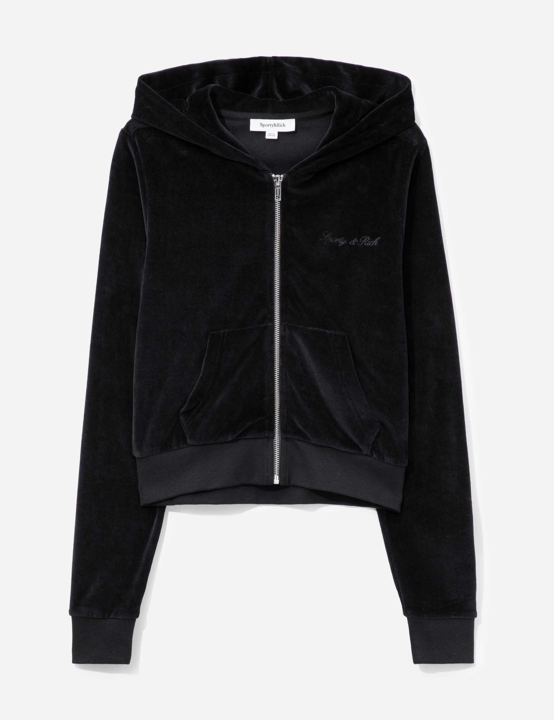 Signature Logo Krystal Zip Hoodie view 16