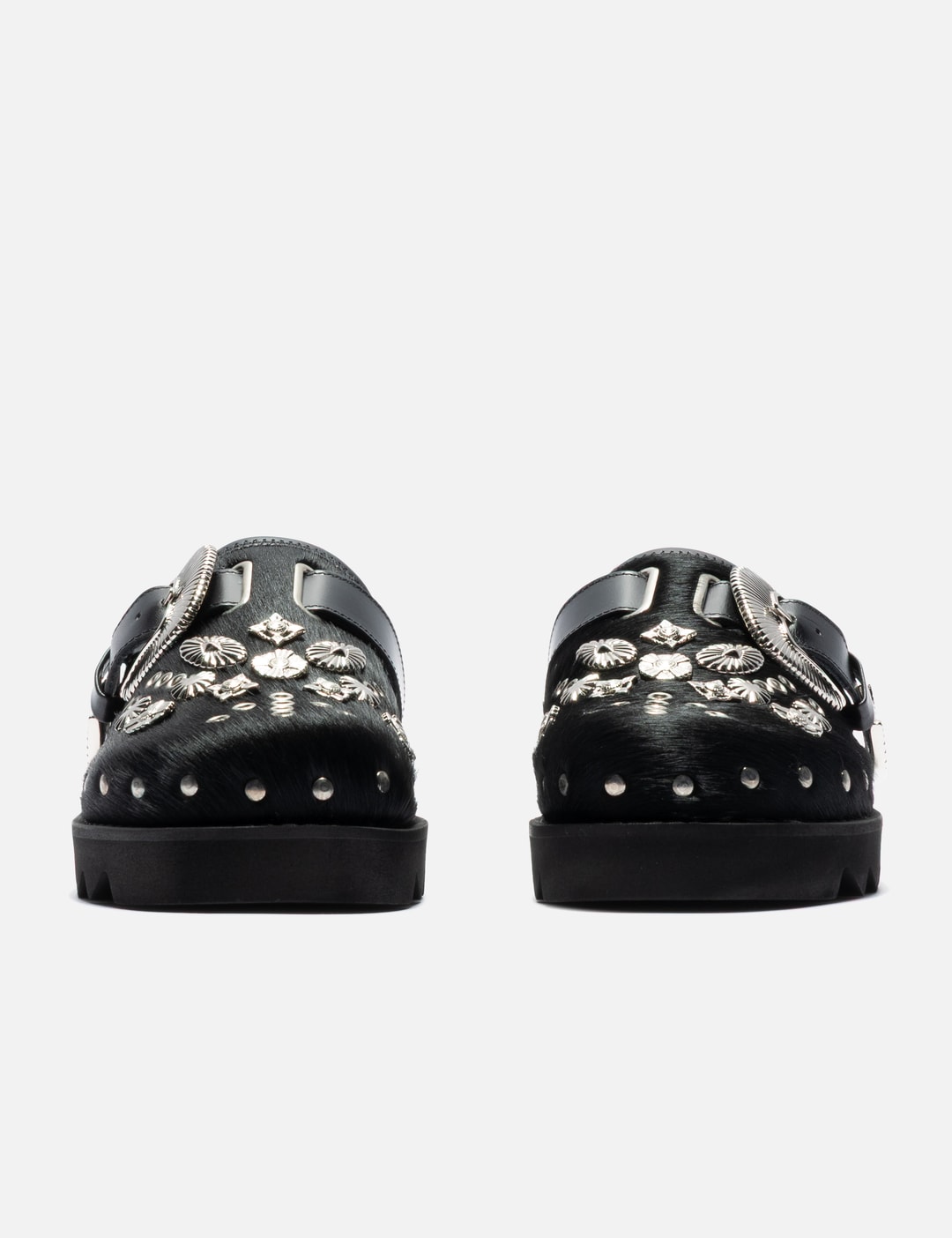 HBX Exclusive Black Pony Mule view 8