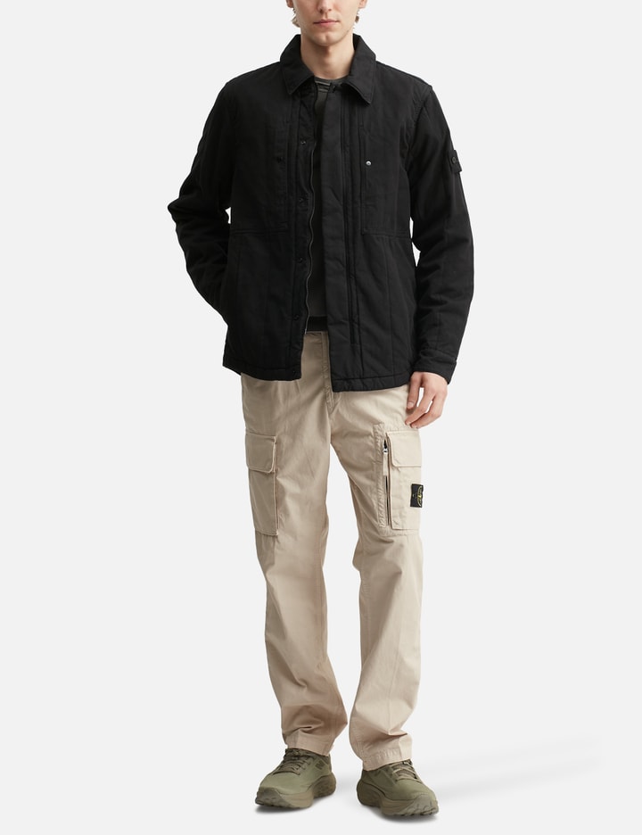 ストーンアイランド Cotton Linen Quilted-TC_S.I. Ghost Padded Coach Jacket