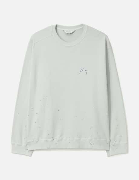 ANCELLM Embroidery Sweat Shirt