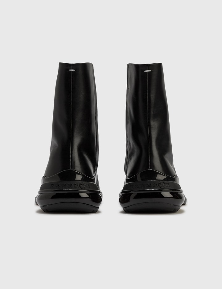 Maison Margiela Black Airbag Heel Lace-Up Boots – BlackSkinny