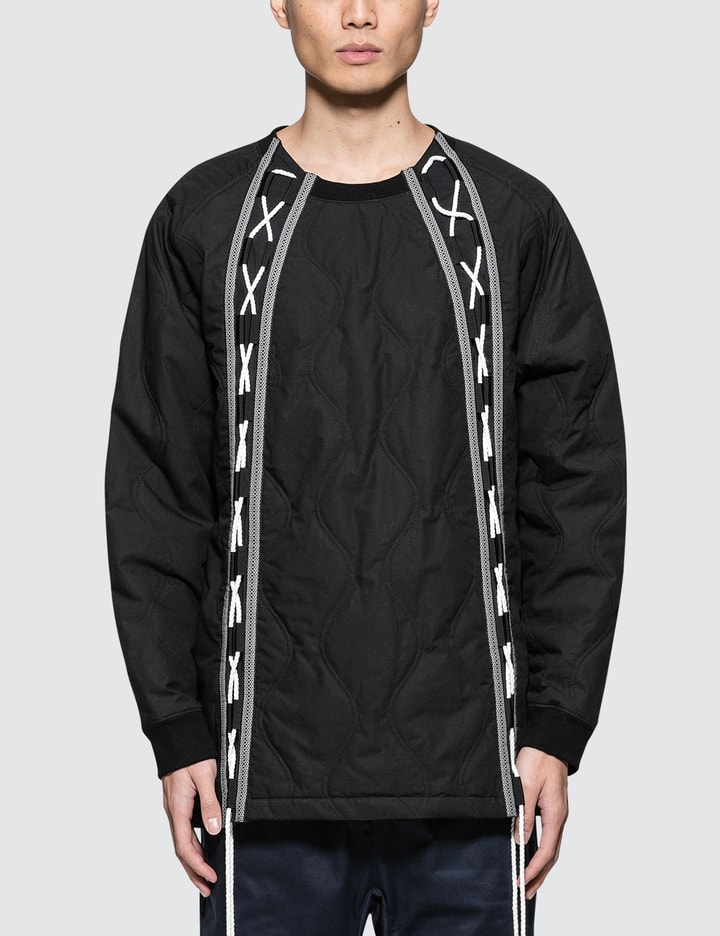 Primaloft Quilted Laces Up Sweater Placeholder Image
