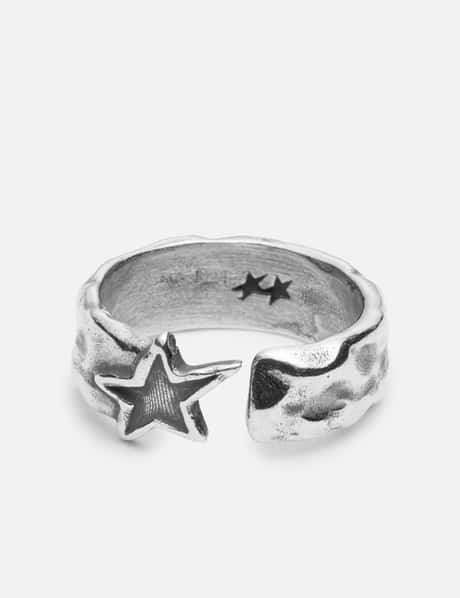 TwoJeys Open Star Ring