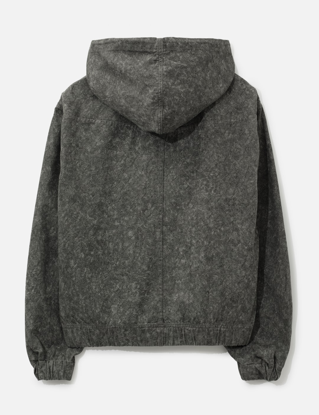 Hooded Denim Jacket view 9