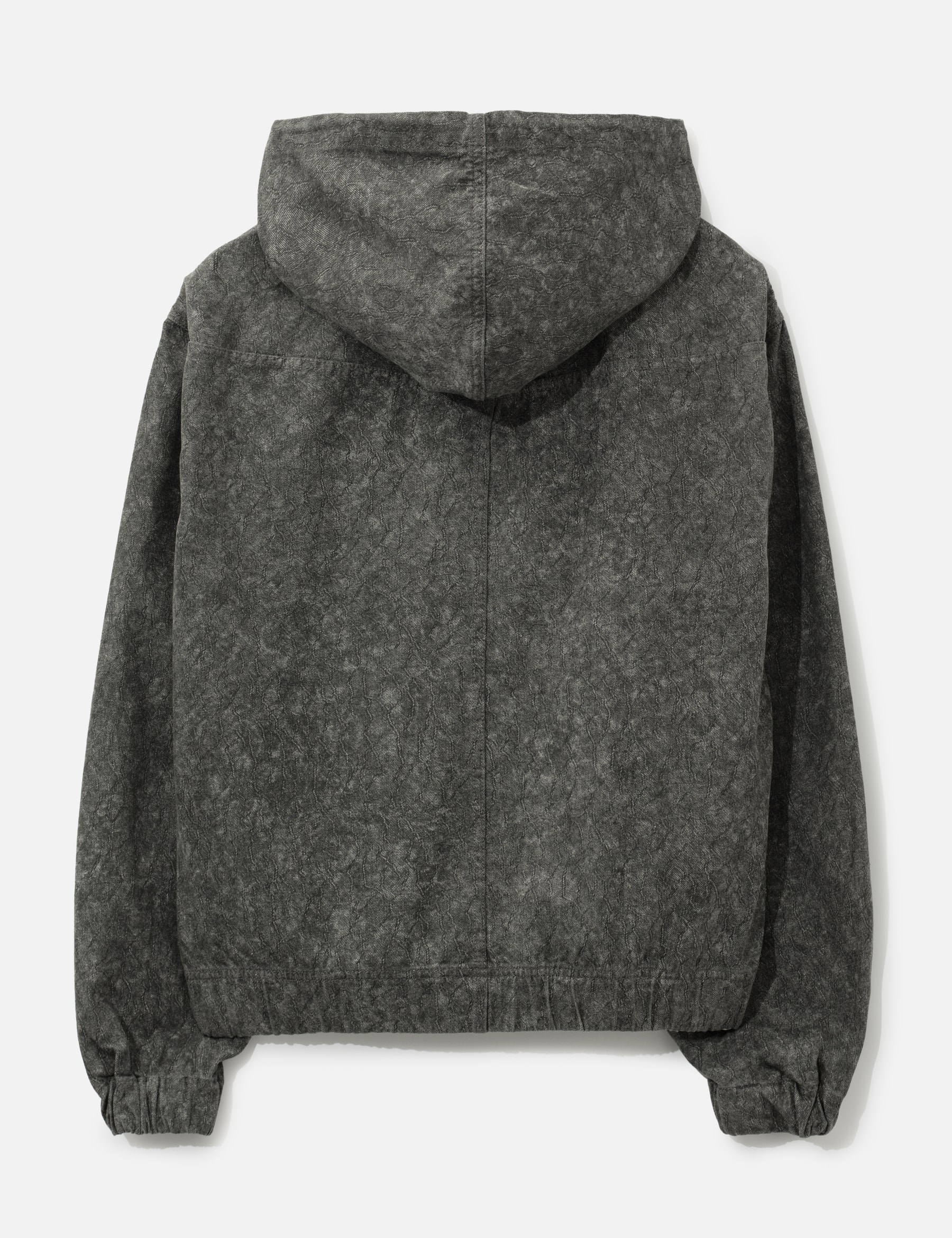 Hooded Denim Jacket view 17
