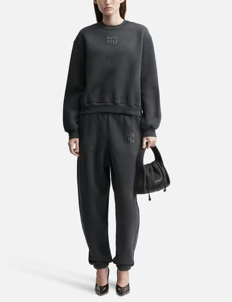 Sweatpant With Hotfix Logo view 11