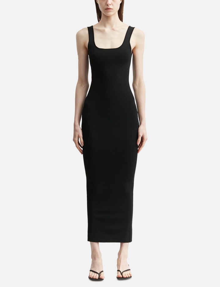 Square Neck Knit Midi view 3