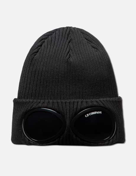 C.P. Company Cotton Ribbed Beanie