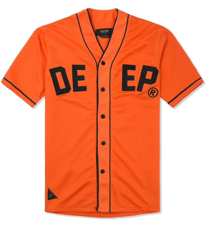 Orange Alta Vista Baseball Jersey Placeholder Image