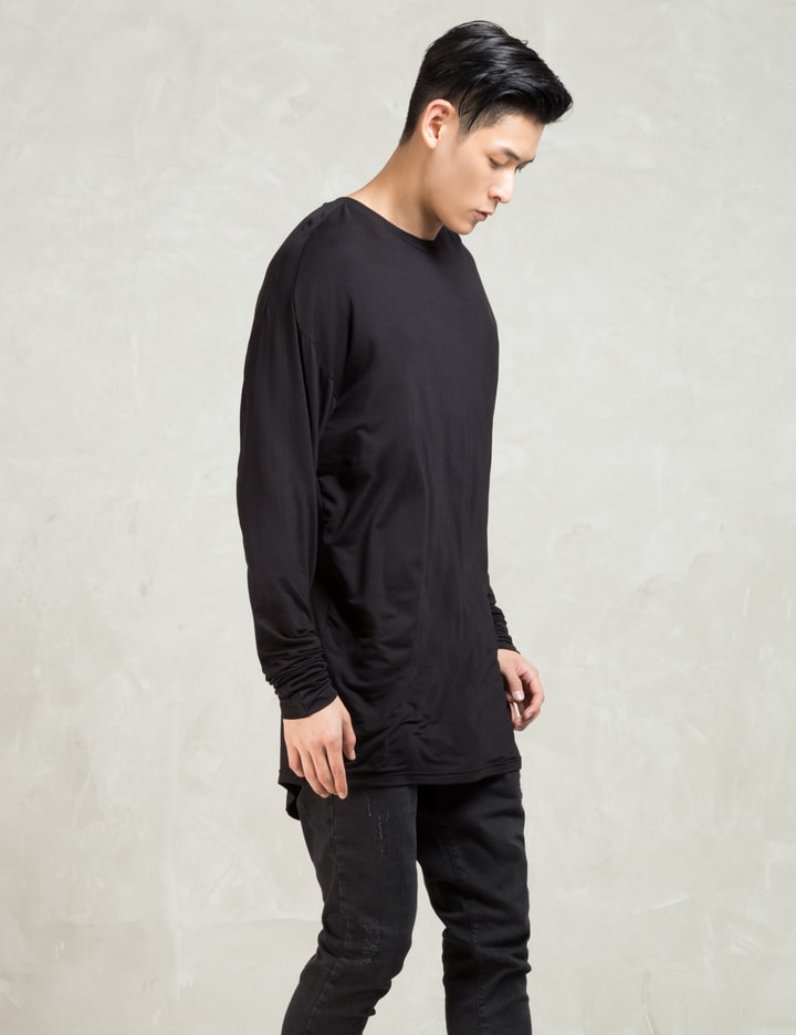 Black Essential L/S Sdrop Back Under T-Shirt Placeholder Image