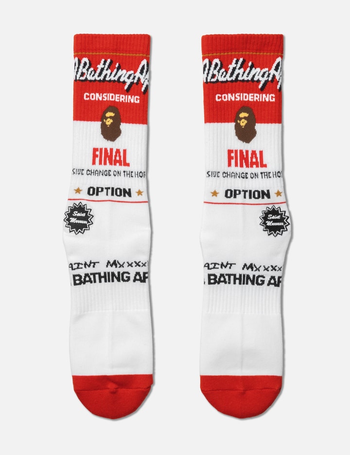Saint Mxxxxxx SAINT Mxxxxxx X BAPE Socks