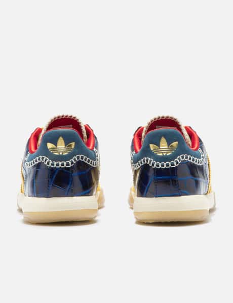 adidas gazelle silver green womens Wales Bonner Pony Hair Samba — Cream White / Mystery Brown – La Garçonne main image 0