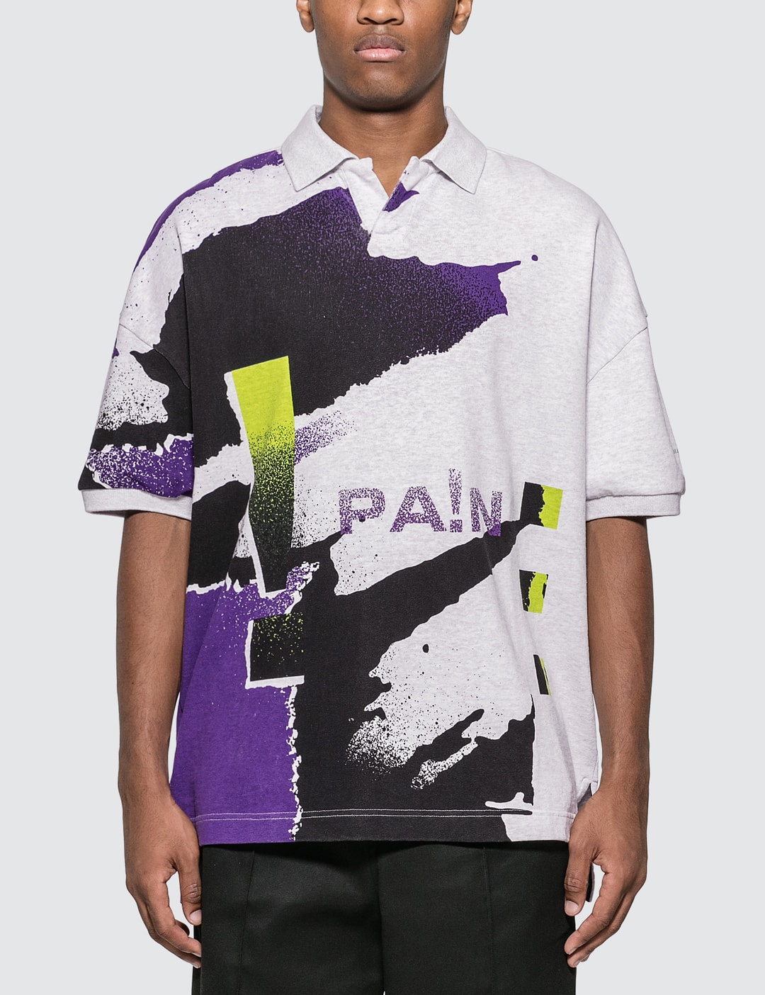 Oversize Printed Jersey Polo Placeholder Image