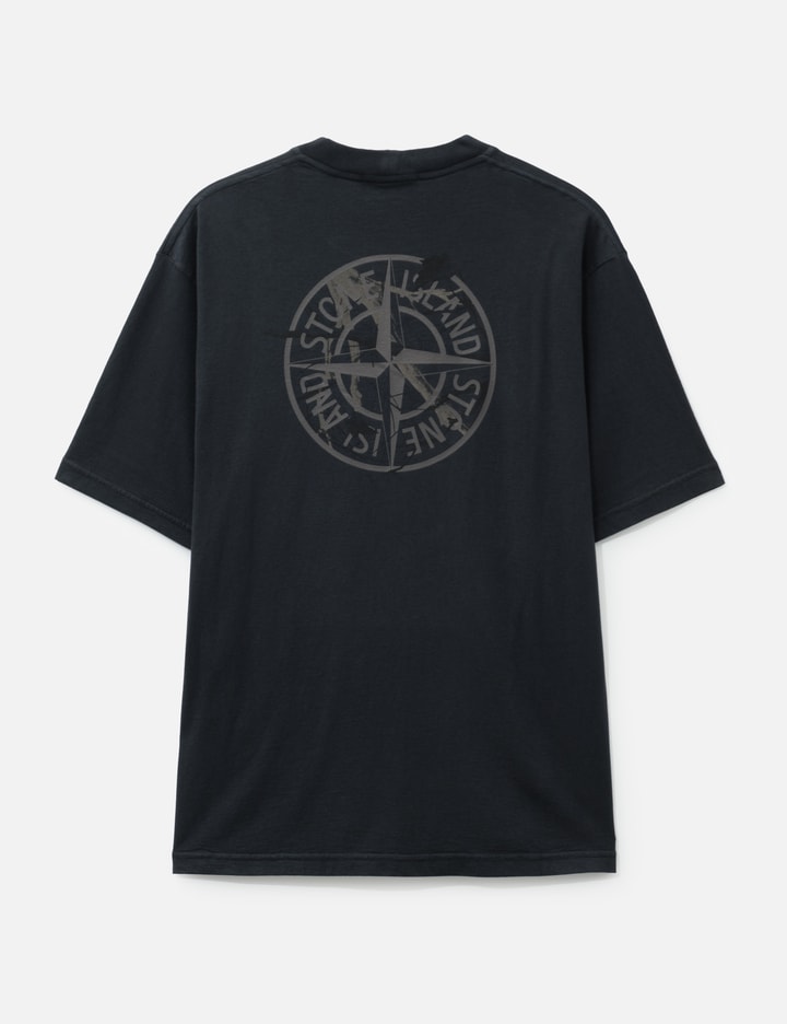 Stone Island Organic Cotton Jersey T-Shirt With 'Camo' Print
