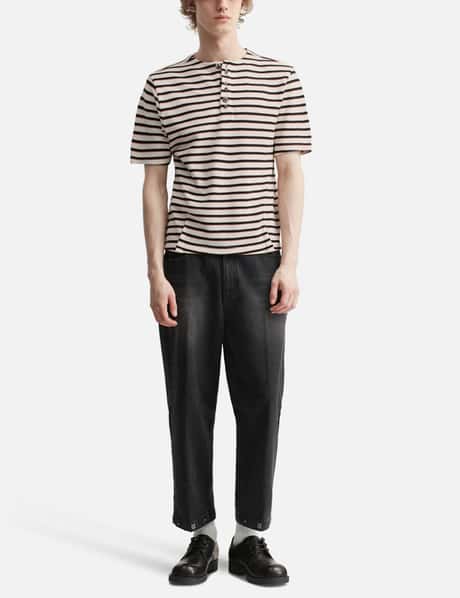 Henley Neck T-Shirt Product. 23 view 14